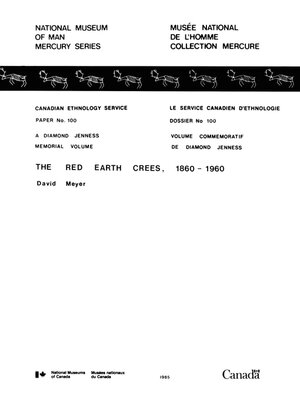 cover image of Red Earth Crees, 1860-1960